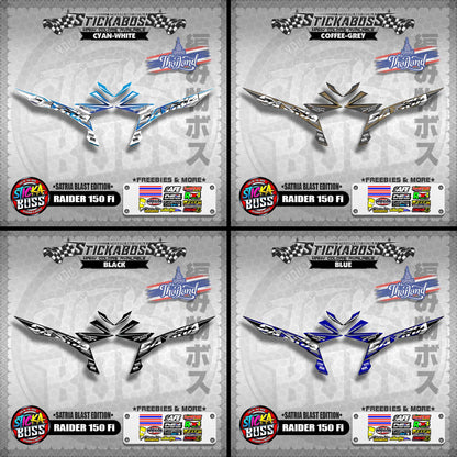 SUZUKI RAIDER 150 Fi Thai Decals ( Satria Blast Edition )【WITH FREEBIES】Thailand Concept