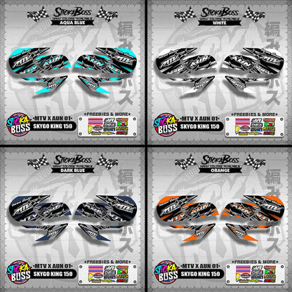 SKYGO KING 150 DECALS ( MTV X AUN 01 )【WITH FREEBIES】