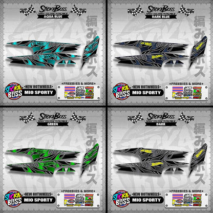 MIO SPORTY DECALS ( NEW HOTWHEELS )【WITH FREEBIES】