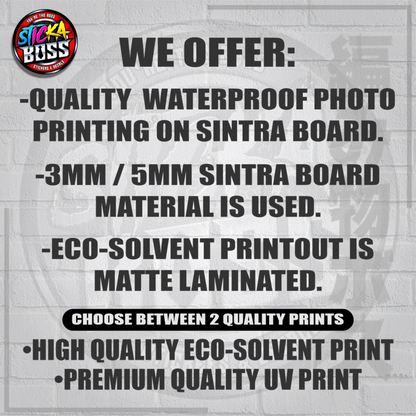CUT TO SHAPE LOGO ON SINTRA BOARD | PART 1 | CUSTOMIZED | NEXT DAY SHIP 【LOWEST PRICE】