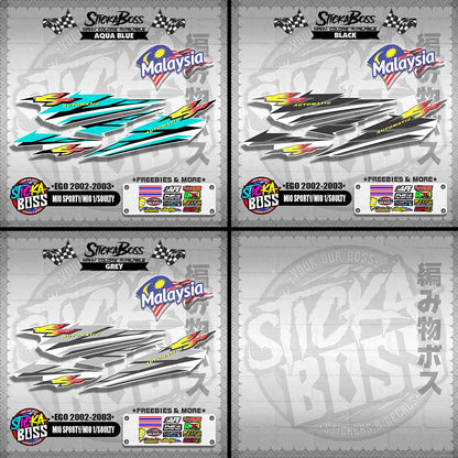MIO SPORTY / MIO 1 / SOULTY DECALS ( EGO 2002-2003 )【WITH FREEBIES】