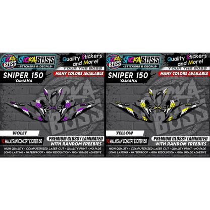 SNIPER 150 Decals 【 v3 Malaysian Concept EXCITER 150 】