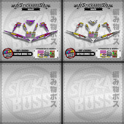 SKYGO DUKE 110 DECALS ( JRP x DAENG )【WITH FREEBIES】