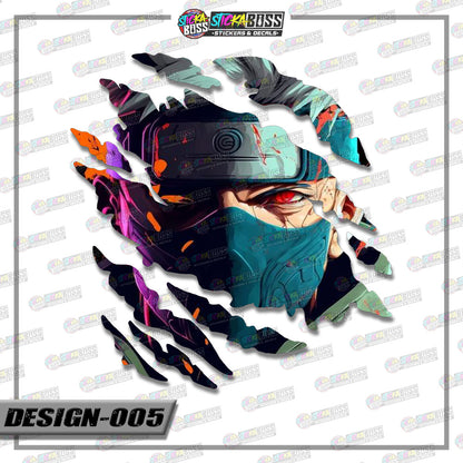 NARUTO PART 1 | ANIME SCRATCH STICKER【VINYL PRINTED】( LAMINATED / WATERPROOF )【Stickaboss】