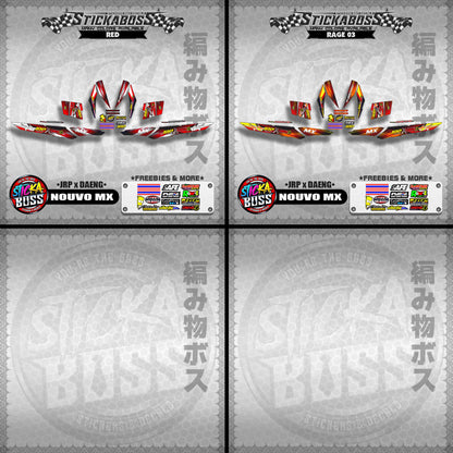 NOUVO MX Decals ( JRP x DAENG )【WITH FREEBIES】