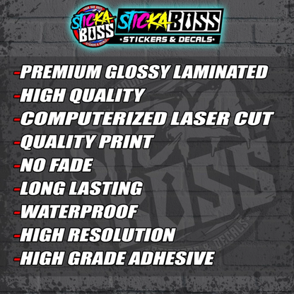 Sniper 135 MX Thailand Decals ( JRP x DAENG )【WITH FREEBIES】