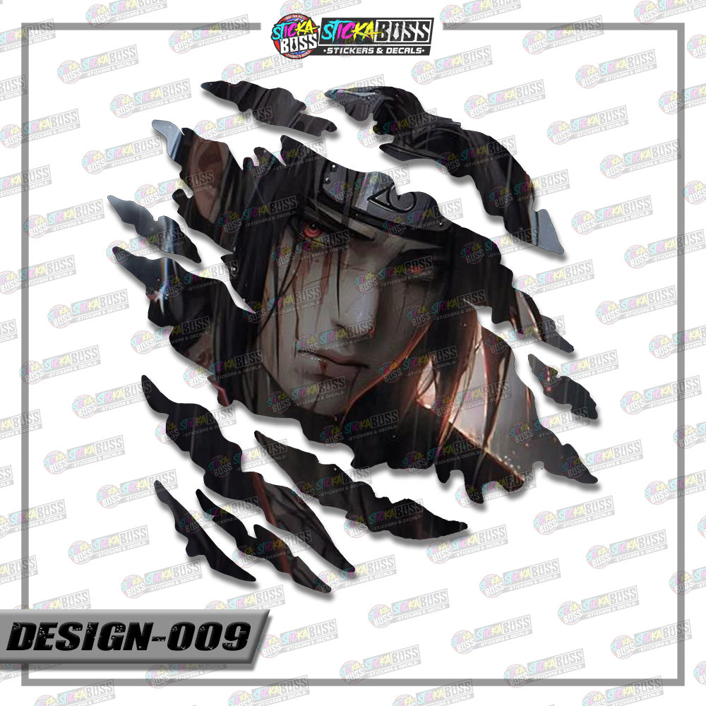 NARUTO PART 1 | ANIME SCRATCH STICKER【VINYL PRINTED】( LAMINATED / WATERPROOF )【Stickaboss】