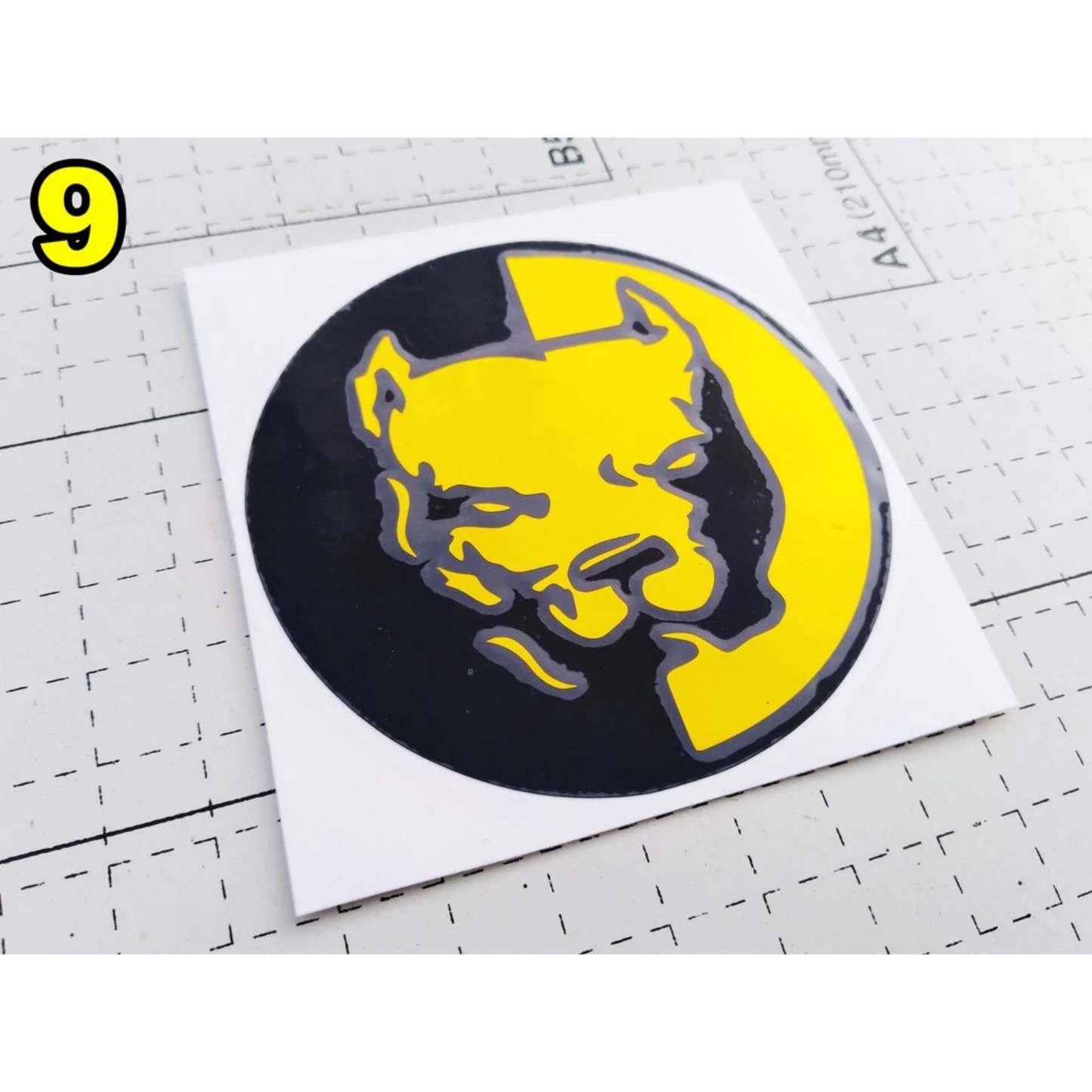 [PART 8] Gold Chrome Decal Stickers Vinyl Cut Out Stickers [ Religious / Thailook / Yayamanin ]