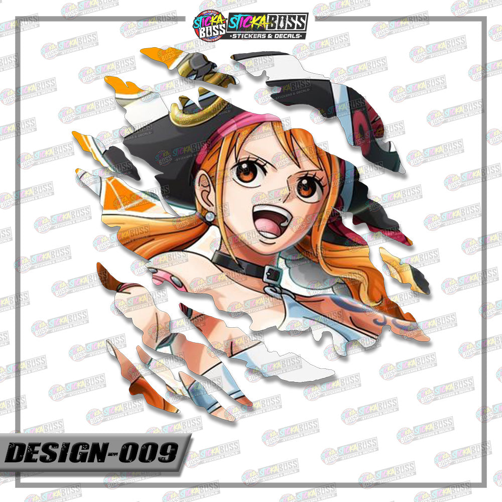 ONE PIECE PART 1 | ANIME SCRATCH STICKER【VINYL PRINTED】( LAMINATED / WATERPROOF )【Stickaboss】