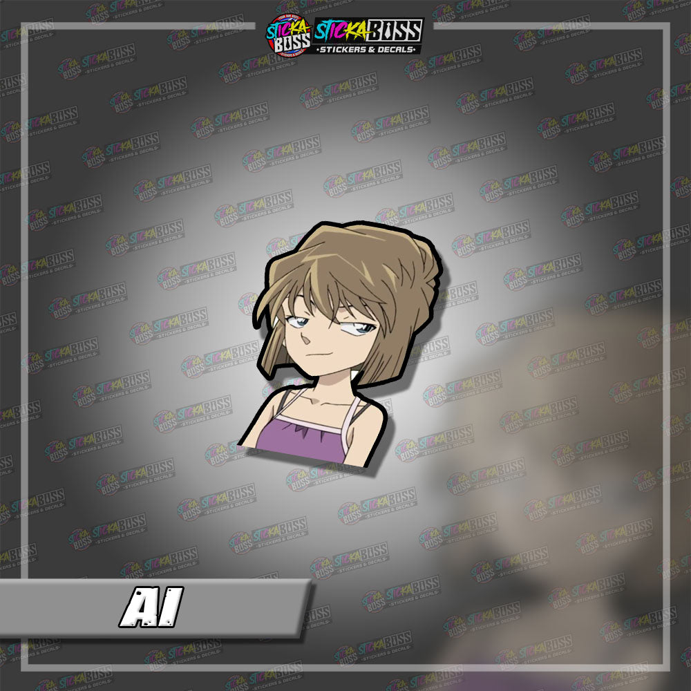 DETECTIVE CONAN | ANIME PEEKER STICKER【VINYL PRINTED】( LAMINATED / WATERPROOF )