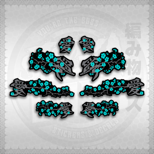 STICKER DECALS for NMAX V1 INDO (NV1SAXFL) By STICKABOSS (SOFIE LAMINATED WATERPROOF)