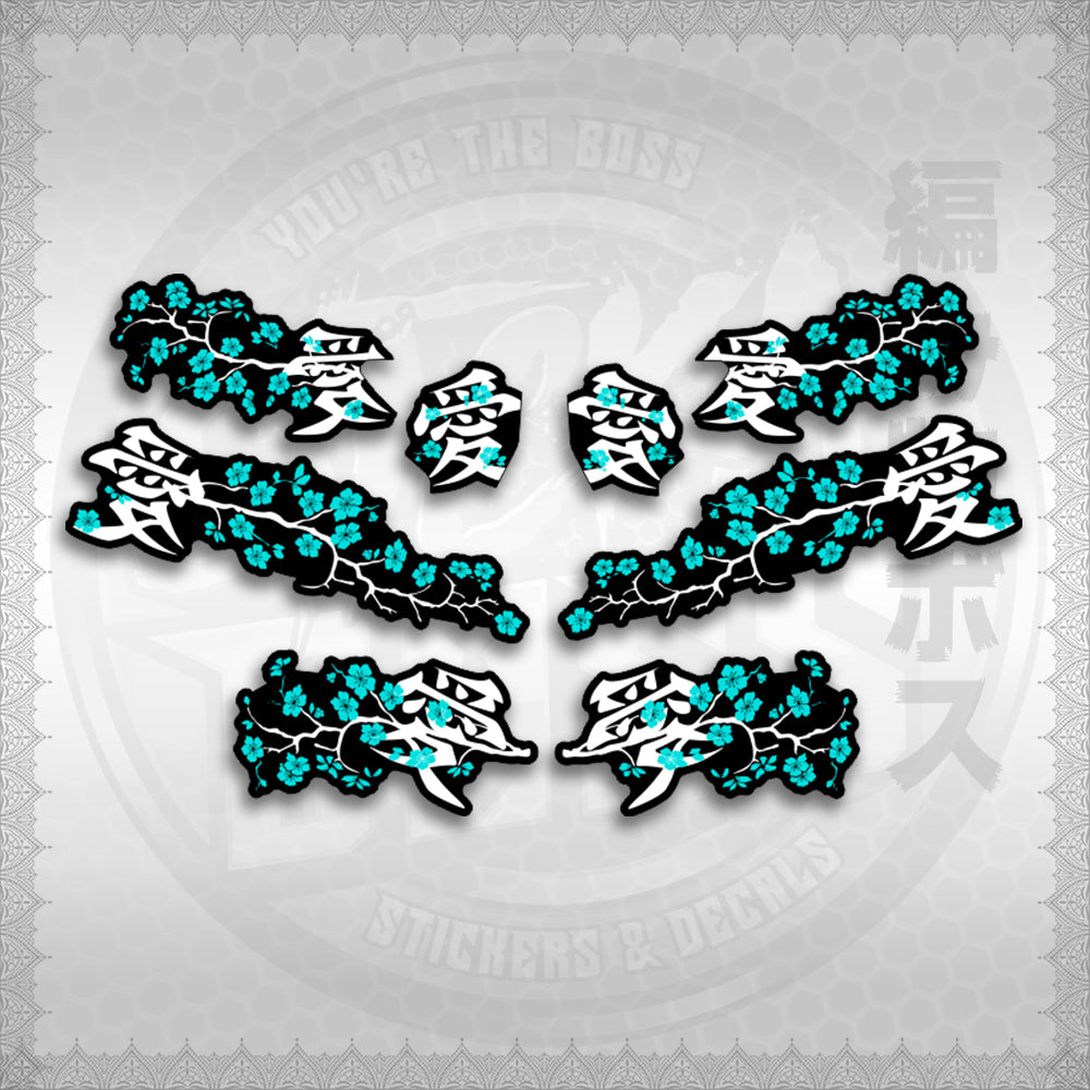 STICKER DECALS for NMAX V2 INDO (NV2SAXFL) By STICKABOSS (SOFIE LAMINATED WATERPROOF)