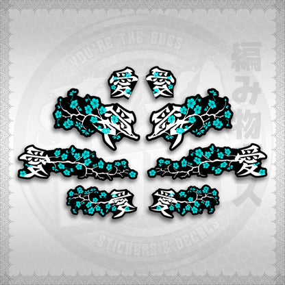 STICKER DECALS for NMAX V1 INDO (NV1SAXFL) By STICKABOSS (SOFIE LAMINATED WATERPROOF)