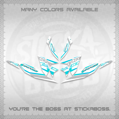 CLICK 125 V4 VARIO DECALS (2026 WHITE EDITION DESIGN) STICKER KITS By STICKABOSS