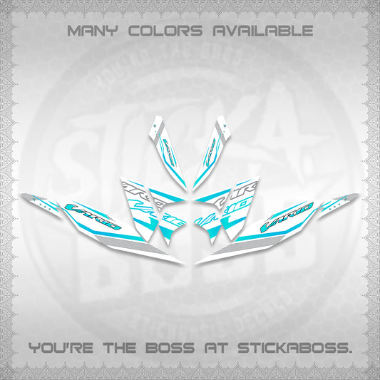 CLICK 125 V4 VARIO DECALS (2026 WHITE EDITION DESIGN) STICKER KITS By STICKABOSS