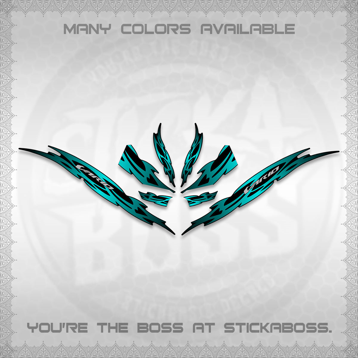 CLICK 125 V3 INDO VARIO DECALS (2026 NUSANTARA STRIPING) STICKER DECALS By STICKABOSS