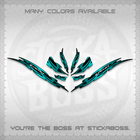 CLICK 125 V3 INDO VARIO DECALS (2026 NUSANTARA STRIPING) STICKER DECALS By STICKABOSS