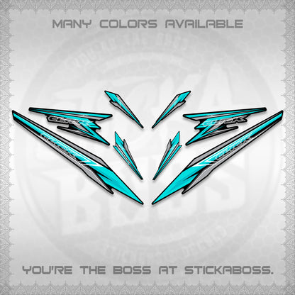 CLICK 160 DECALS(2026 SHARP 00-A1 DESIGN)STICKER DECALS By STICKABOSS