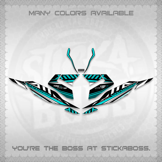 CLICK 125 V4 VARIO DECALS (2026 VR0007 DESIGN) STICKER KITS By STICKABOSS