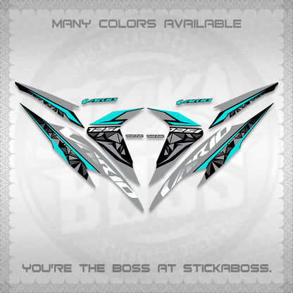 CLICK 125 V2 VARIO DECALS (2018–2022 STYLE DESIGN) STICKER DECALS BY STICKABOSS