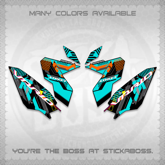 CLICK 125 V3 VARIO DECALS (2026 STREET STYLE EDITION) STICKER DECALS By STICKABOSS