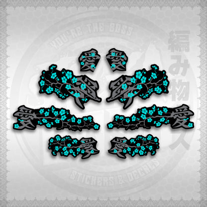 STICKER DECALS for NMAX V1 INDO (NV1SAXFL) By STICKABOSS (SOFIE LAMINATED WATERPROOF)