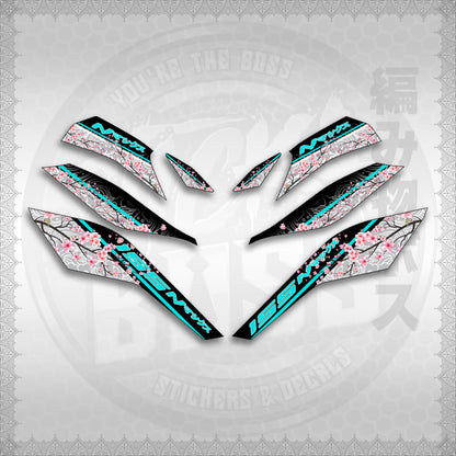 STICKER DECALS for NMAX V3 TURBO INDO (NV3SAIN) By STICKABOSS (SOFIE LAMINATED WATERPROOF)