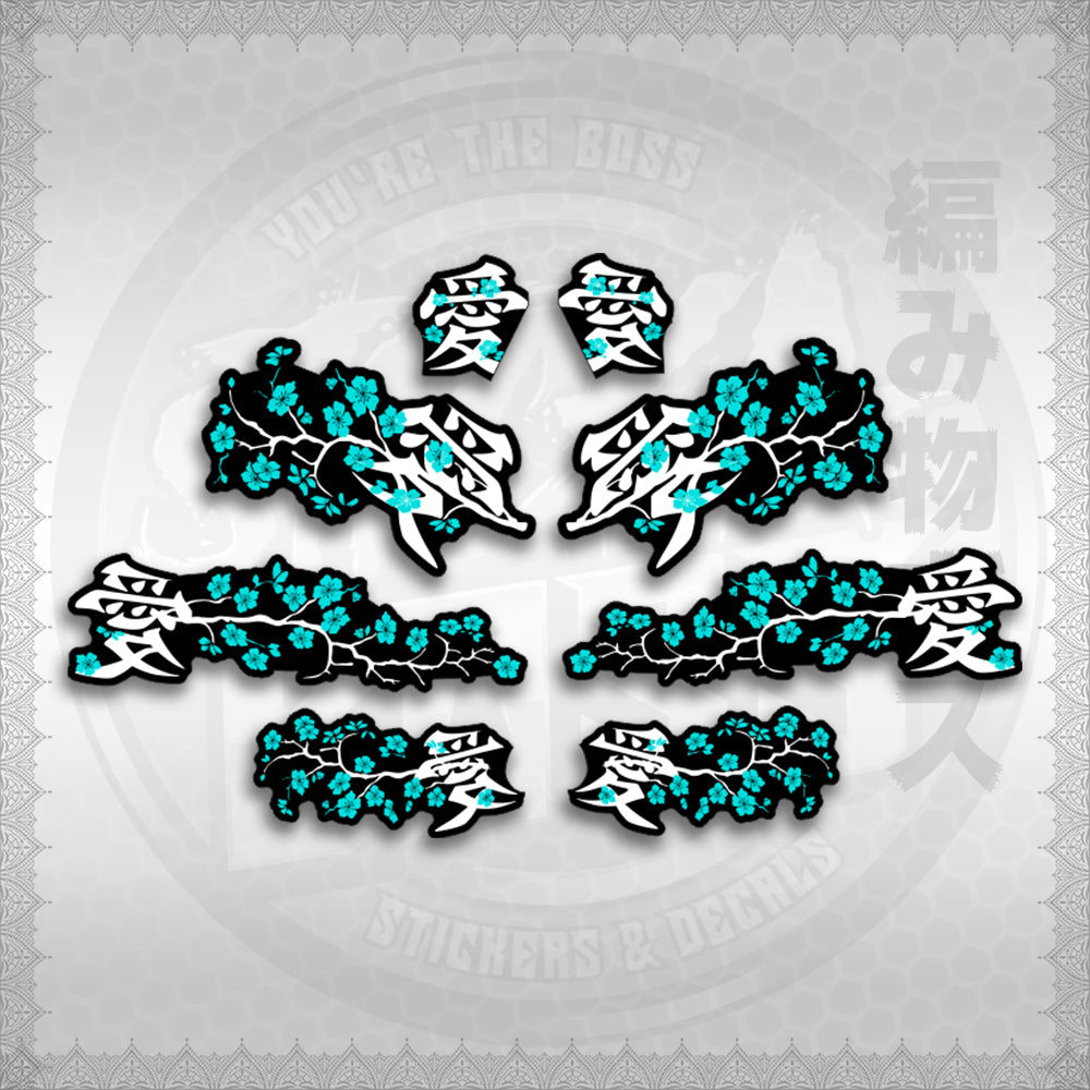 STICKER DECALS for NMAX V1 INDO (NV1SAXFL) By STICKABOSS (SOFIE LAMINATED WATERPROOF)