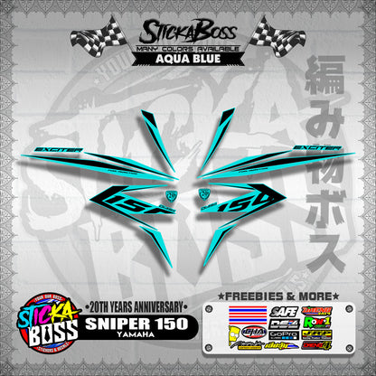 SNIPER 150 DECALS ( 20TH YEARS ANNIVERSARY )【WITH FREEBIES】