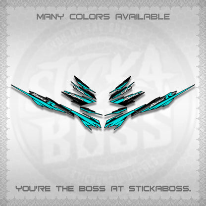 RAIDER 150 FI SATRIA DECALS (MINIMALIST 0016 DESIGN)STICKER DECALS By STICKABOSS