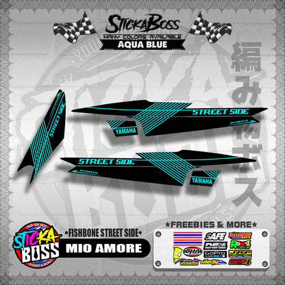 MIO AMORE DECALS ( FISHBONE STREET SIDE )【WITH FREEBIES】