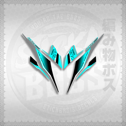 STICKER DECALS for MIO I 125 M3 (MIISTMO) By STICKABOSS (SOFIE LAMINATED WATERPROOF)