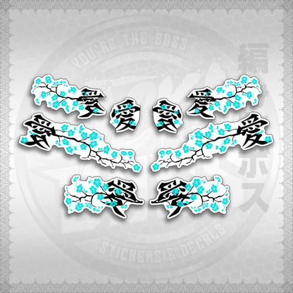 STICKER DECALS for NMAX V2 INDO FOR WHITE (NV2FWSAXFL) By STICKABOSS (SOFIE LAMINATED WATERPROOF)