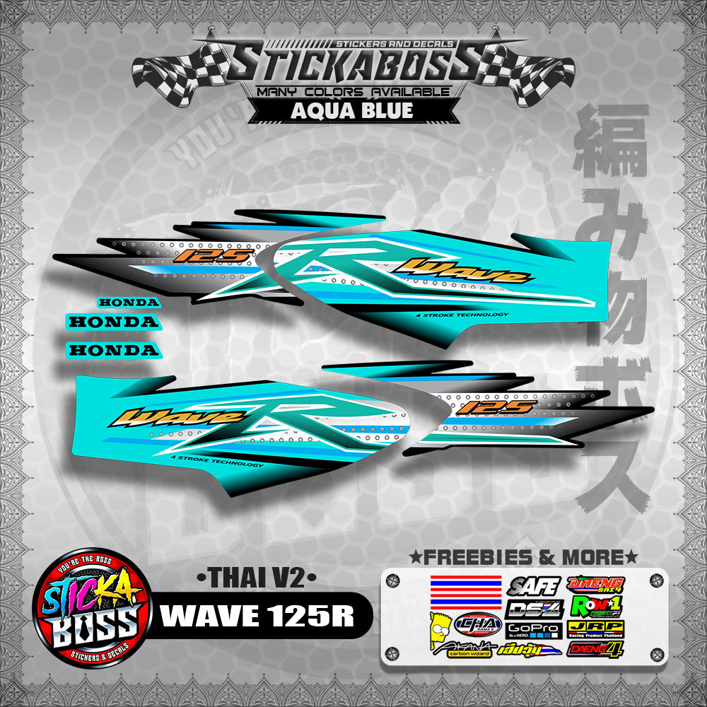 HONDA WAVE 125 R ( THAI V2 ) 【WITH FREEBIES】