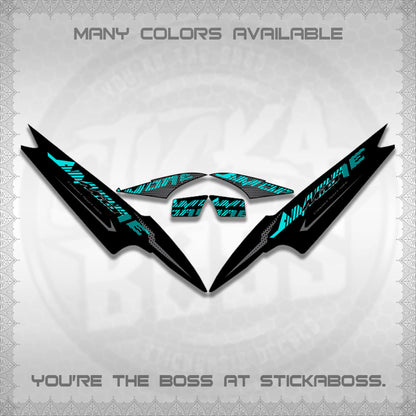 MIO SPORTY/SMILE  DECALS (2026 NEW AMORE DESIGN)STICKER DECALS By STICKABOSS