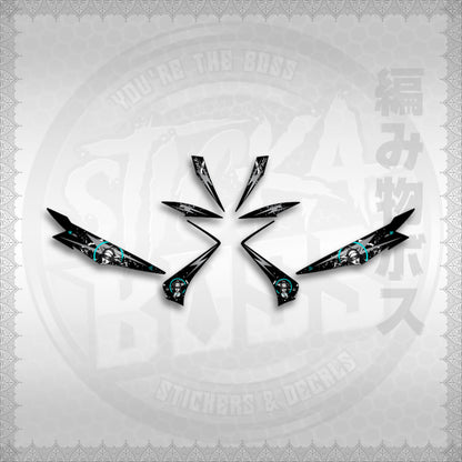 STICKER DECALS for MIO SOUL I CARB MALAYSIAN (MSILASA) By STICKABOSS (SOFIE LAMINATED WATERPROOF)