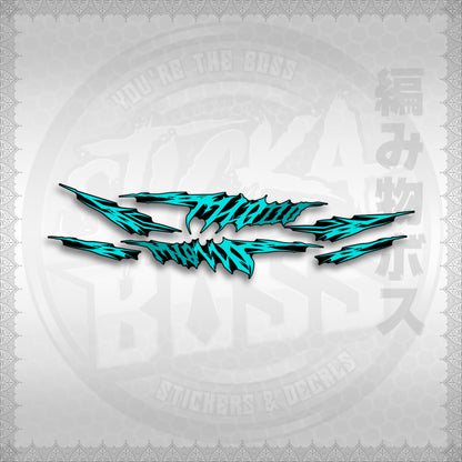 STICKER DECALS for MIO SOULTY INDO (MSOA4STKN) By STICKABOSS (SOFIE LAMINATED WATERPROOF)