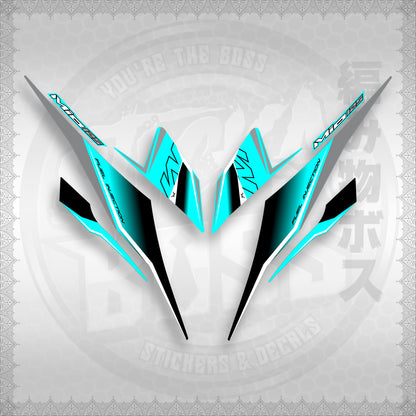 STICKER DECALS for MIO I 125 M3 (MIISTMO) By STICKABOSS (SOFIE LAMINATED WATERPROOF)