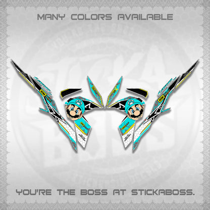 CLICK V3 VARIO DECALS (BOMX VARIO INSPIRED)STICKER DECALS By STICKABOSS