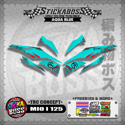 MIO I 125 STICKER DECALS ( TRC CONCEPT )【WITH FREEBIES】