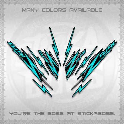 CLICK 125 V2 INDO DECALS (2024 CL 00-A8 STYLE) STICKER KITS By STICKABOSS