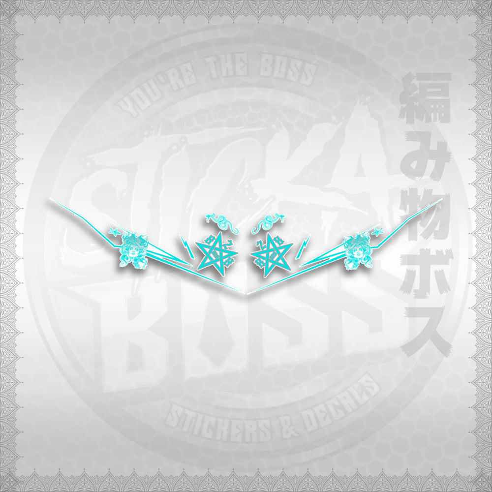 STICKER DECALS for ADV 160 (A160MESN) By STICKABOSS (SOFIE LAMINATED WATERPROOF) (Copy)