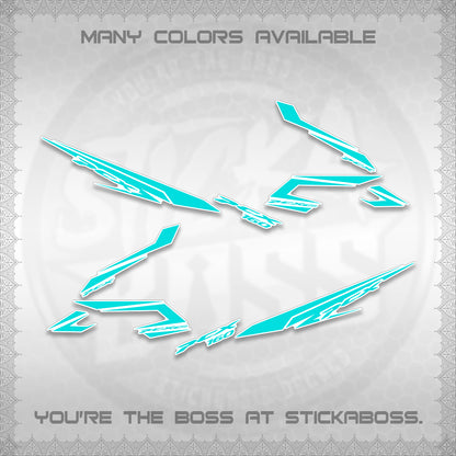 PCX  155160 INDO DECALS (NEW STRIPPING 09)STICKER DECALS By STICKABOSS