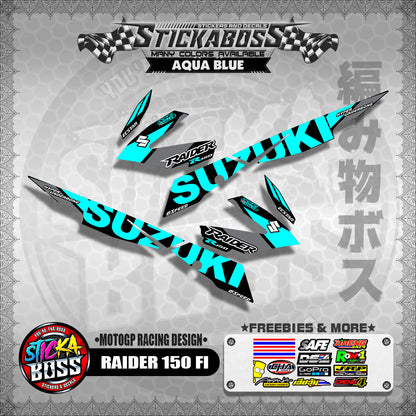 RAIDER 150 FI DECALS ( MOTOGP RACING DESIGN )【WITH FREEBIES】