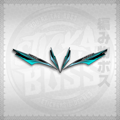 STICKER DECALS for MIO SPORTY / SMILE INDO (MSPMOA4) By STICKABOSS (SOFIE LAMINATED WATERPROOF)