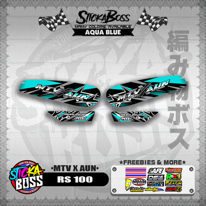RS 100 DECALS ( MTV X AUN )【WITH FREEBIES】