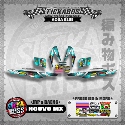 NOUVO MX Decals ( JRP x DAENG )【WITH FREEBIES】
