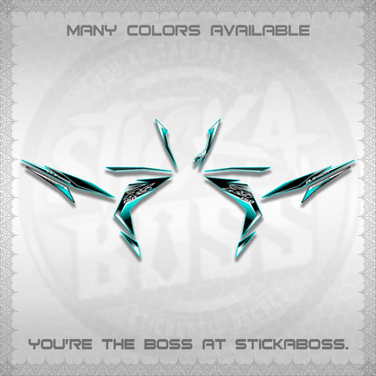 WINNER 150 V1 DECALS (GTR 150 RS PATTERN)STICKER DECALS By STICKABOSS