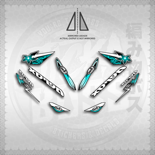 STICKER DECALS for AEROX 155 V1 (AV120ARIN02) By STICKABOSS (SOFIE LAMINATED WATERPROOF) (Copy) (Copy)