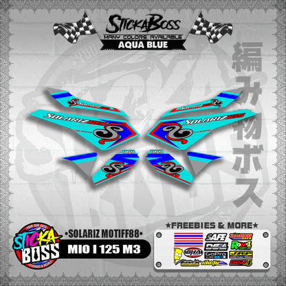 MIO I 125 M3 DECALS ( SOLARIZ MOTIFF88 )【WITH FREEBIES】